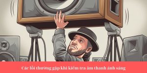 Các lỗi thường gặp khi kiểm tra âm thanh ánh sáng