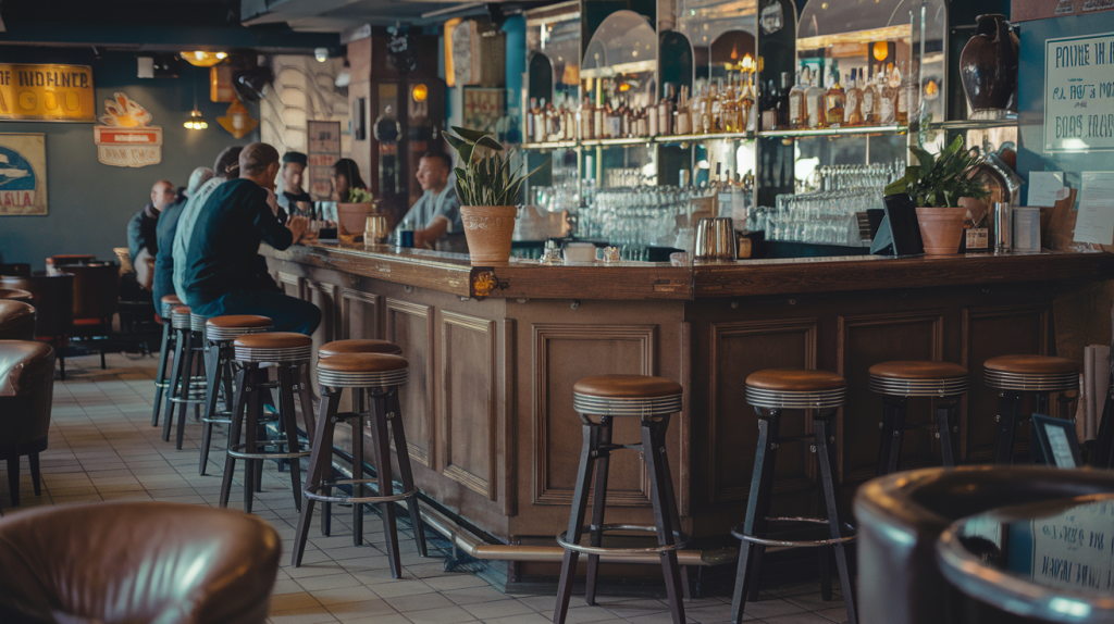 a photo of a bar lounge with a vintage a c66jRpZzQc dGPmqilIm3A P0yseyGfSySQDeedN wlzA