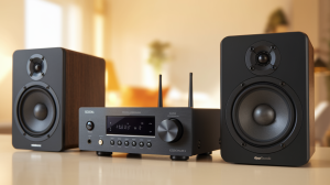 a photo of a compact audio system in a s qxECLpoWTASz68QCXD8yDQ t5rVSCF5QrqAbyZeAlwDrQ