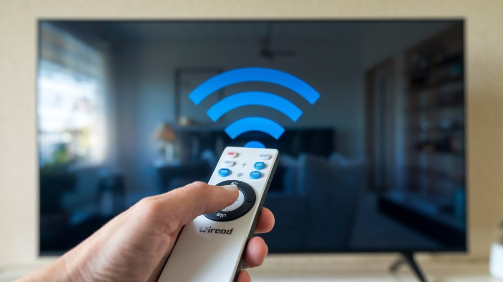 Huong dan chon che do ket noi cho Smart TV