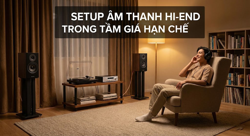 Hướng dẫn Setup Hệ Thống Âm Thanh: Biến Loa Giá Rẻ thành Trải Nghiệm Hi-End 1 Setup Hệ Thống Âm Thanh