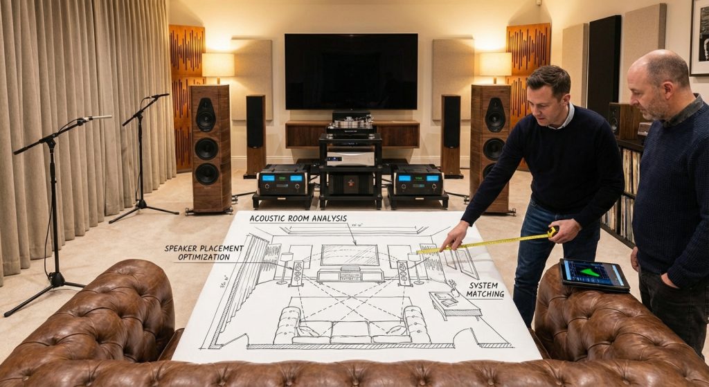 chon dan am thanh phu hop voi khong gian