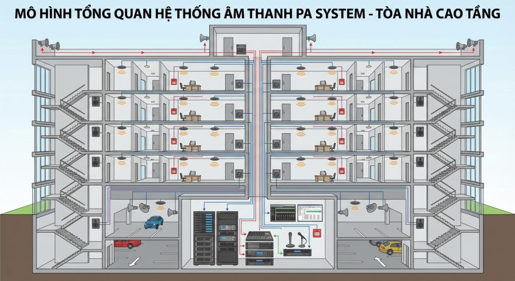 he thong pa toa nha