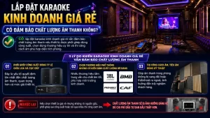 Lap Dat Karaoke Kinh Doanh Gia Re Co Dam Bao Chat Luong Am Thanh Khong