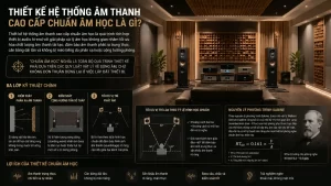 Thiết Kế Hệ Thống Âm Thanh Cao Cấp Chuẩn Âm Học Là Gì?